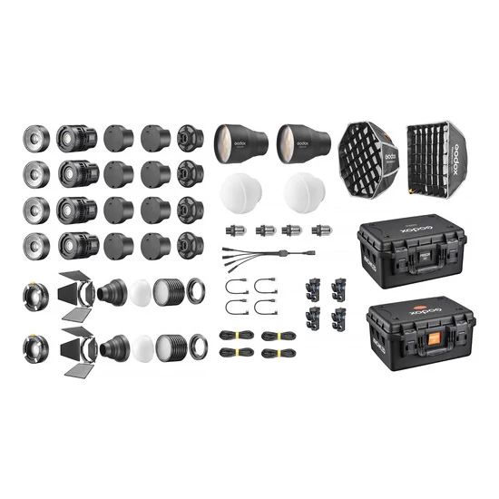 Godox KNOWLED MS60R RGB LED Light (4-Light Kit)