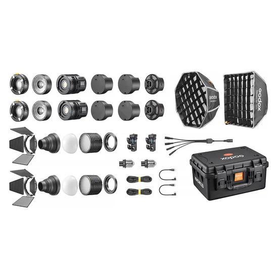 Godox KNOWLED MS60BI 2K Bi-Color LED 2 Light Kit