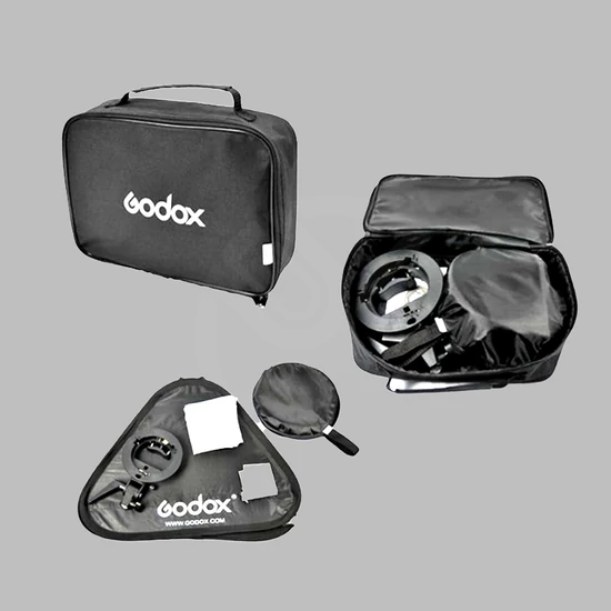 Godox 80x80cm S-type bracket softbox méhsejtráccsal (SFGV)