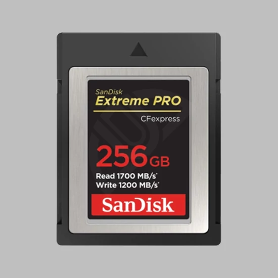 SanDisk Extreme Pro CFExpress memóriakártya 256GB 1200/1700