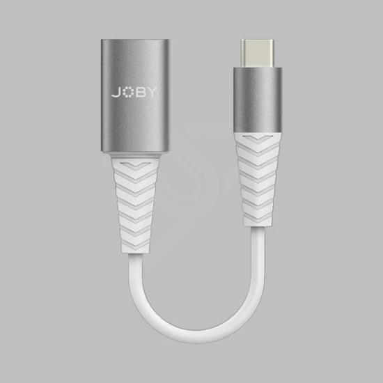 JOBY USB-C to USB-A 3.0 adapter kábel - Ezüst