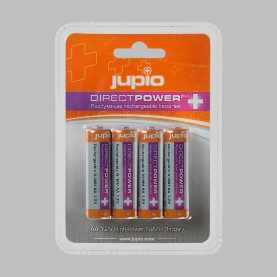 Jupio Direct Power Plus AA akkumulátor - 4db/bliszter