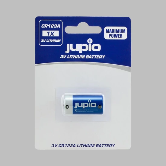 Jupio CR123A 3V-os Li-ion elem - 1db