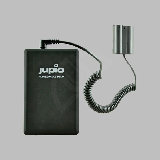 Jupio Power Vault külső akkumulátor Sony NP-FW50 adapterrel
