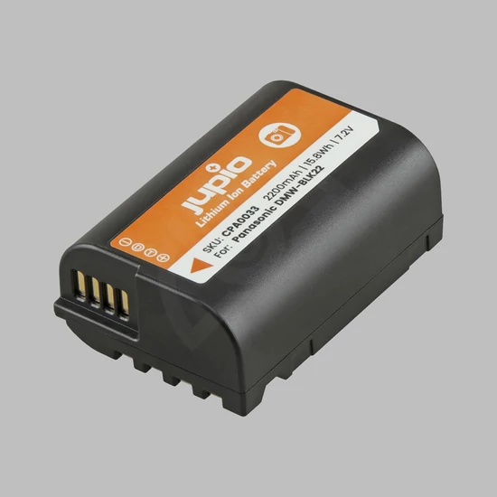 Jupio Panasonic DMW-BLK22 2200mAh fényképezőgép akkumulátor