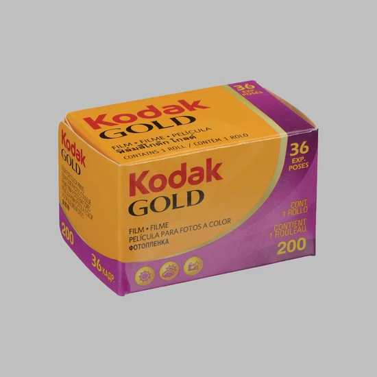 Kodak Gold 200 film 35mm - 36 expo