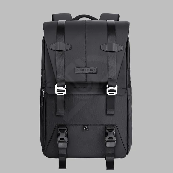 K&F Concept Beta Backpack 20 literes, fotós hátizsák, fekete színben