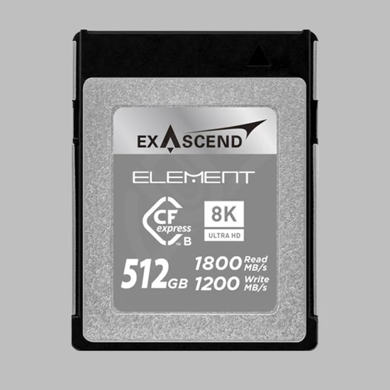 Exascend 512GB Element Series CFexpress Type B Memória Kártya