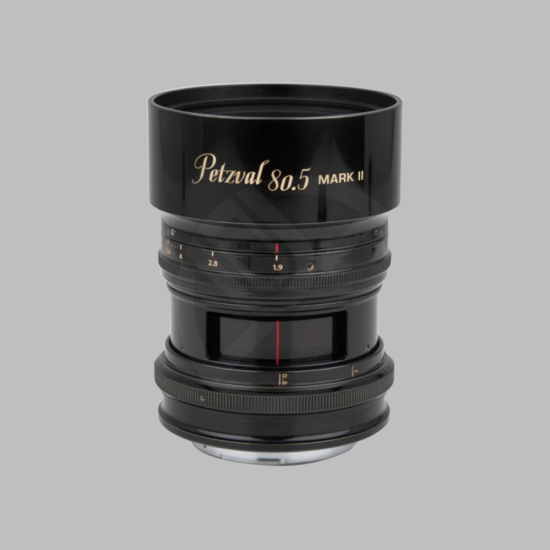 Lomography Petzval 80.5 f/1.9 MKII Art Objektív -  Black Brass Basic Edition Canon EF