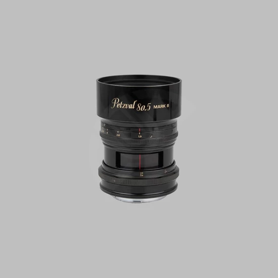 Lomography Petzval 80.5 f/1.9 MKII Art Objektív - Black Brass Basic Edition Nikon F