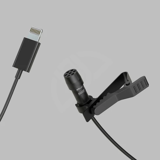 MIRFAK Lavalier Microphone for Smartphone MC1P Lighting with MFI connector