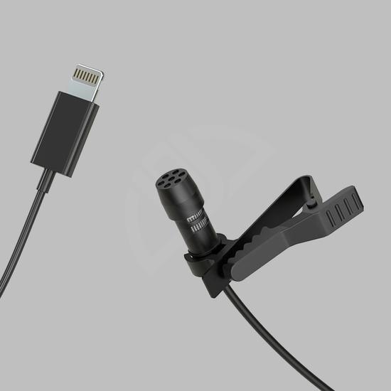 MIRFAK Lavalier Microphone for Smartphone MC1P Lighting with MFI connector
