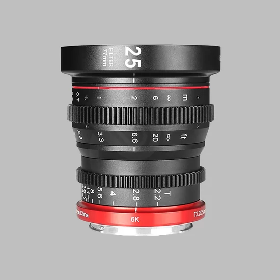 Meike Cine Lens Mini Prime 25mm T2.2 objektív - Canon RF