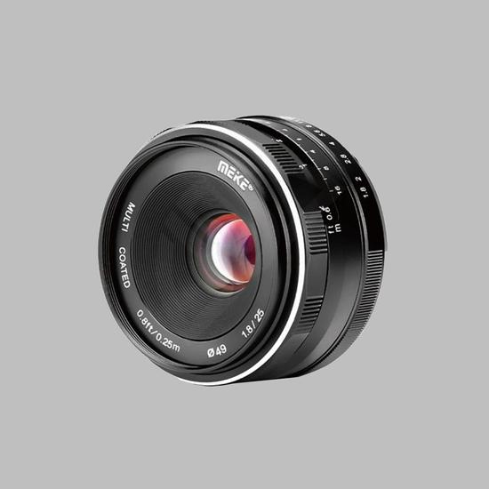 Meike 25mm F1.8 manuális fotó objektív - M4/3