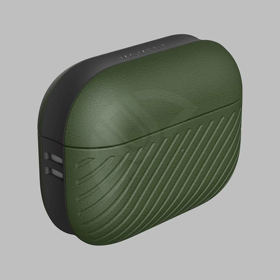 Moment Case - for AirPods Pro - Olive Green Leather