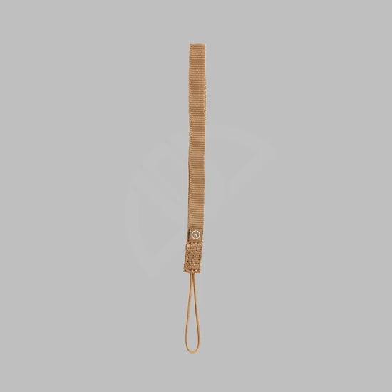 MOMENT NYLON PHONE WRIST STRAP - Bezs