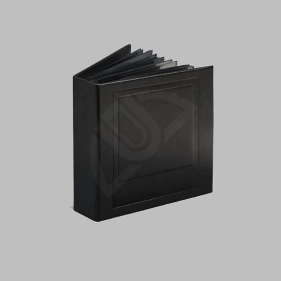 Polaroid kicsi fotóalbum, 40db kép - Fekete