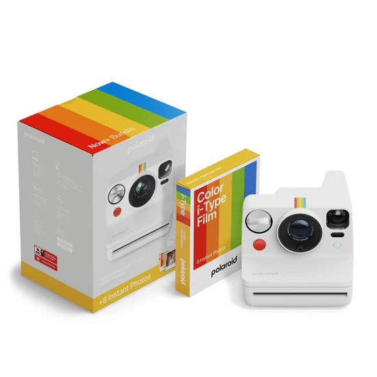 Polaroid Now+ Gen 3 Fehér + Color Film csomag (8 kép)