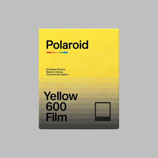 Polaroid Black &amp; Yellow 600 Film - Duochrome Edition (lejárt)