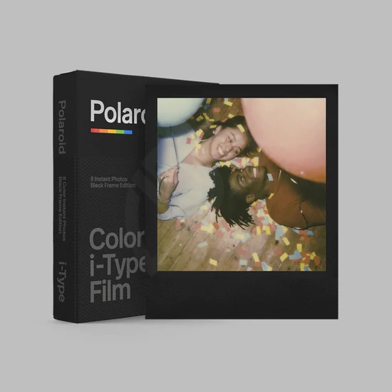 Polaroid Color i-Type - Black Frame Edition film (lejárt)