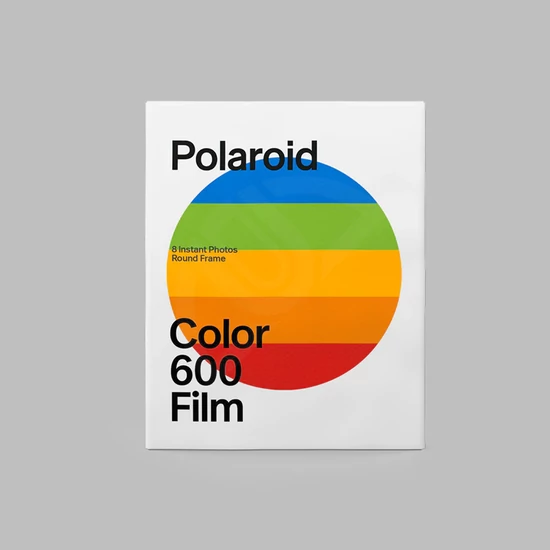 Polaroid Color 600 Film - Round Frame Edition