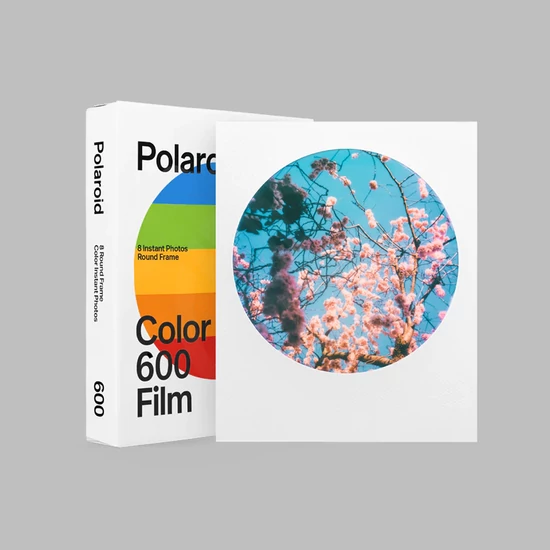 Polaroid Color 600 Film - Round Frame Edition (lejárt)