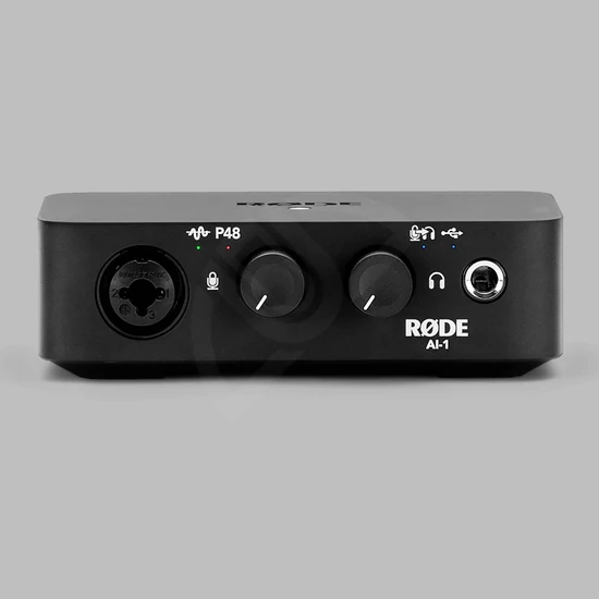 RODE AI-1 USB hangkártya előlnézet