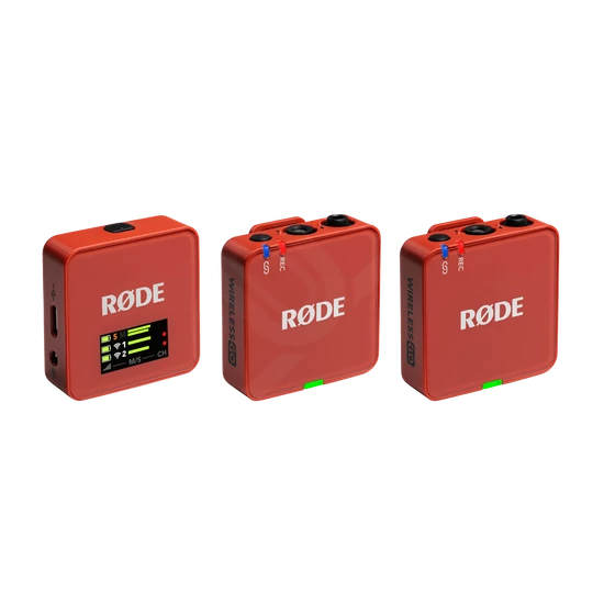 RODE Wireless GO GEN3 kompakt két csatornás digitális vezeték nélküli mikrofon - Clay