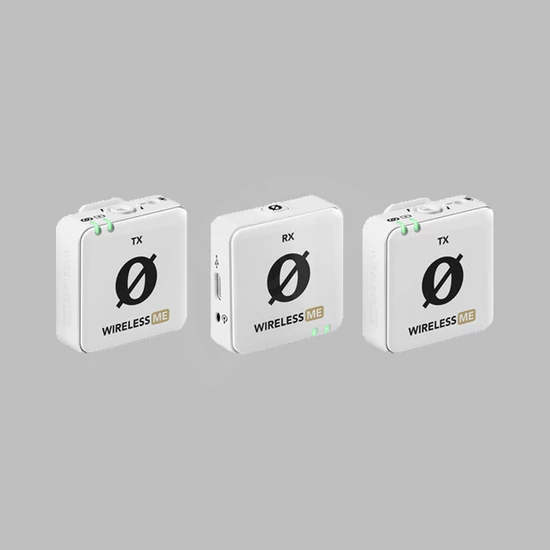 Rode Wireless ME Dual vezetéknélküli mikrofon - fehér
