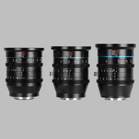 SIRUI Jupiter 24mm/35mm/50mm T2 Cine FF objektív kit - EF