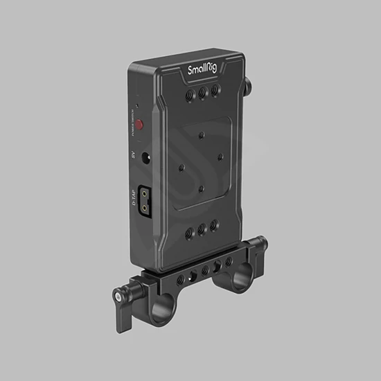 SMALLRIG 3498 V-Mount Battery Plate Basic Dual Rod