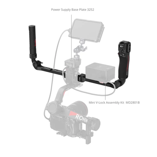 SmallRig Focus Control Dual Grip for DJI RS Series