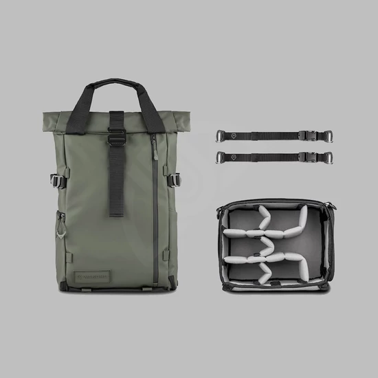 WANDRD PRVKE 21L Photo Bundle V4 - Wasatch Green (Zöld)