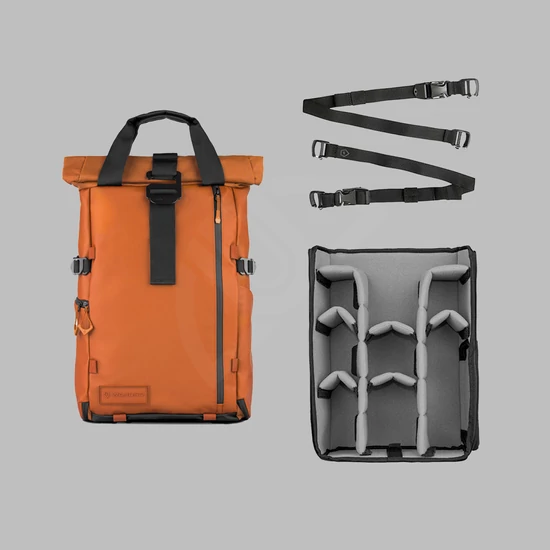 A WANDRD PRVKE 31L Pro Photography Bundle V4 Hátizsák - Sedona Orange (Narancssárga)