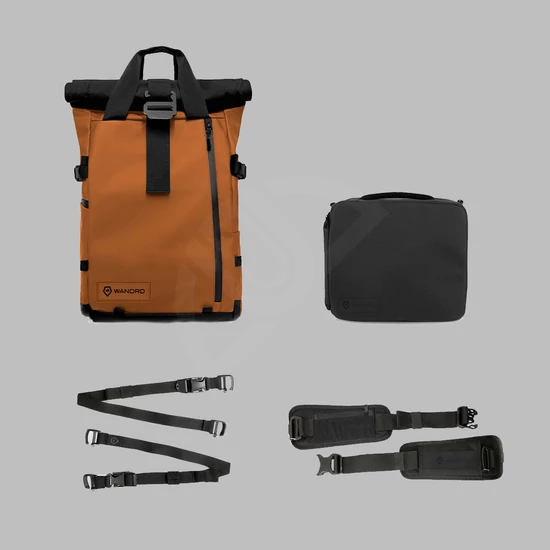 WANDRD THE PRVKE 31L Sedona Orange Photo Bundle V2 Fotós Hátizsák - Terrakotta színben