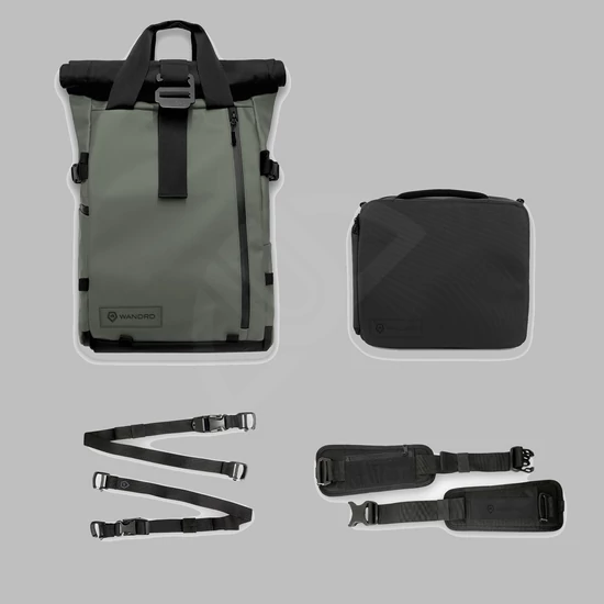 WANDRD THE PRVKE 21-Liter Fekete Photo Bundel V3 Hátizsák
