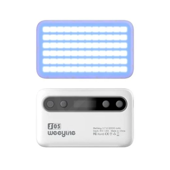 Weeylite S05 hordozható RGB LED lámpa Kék