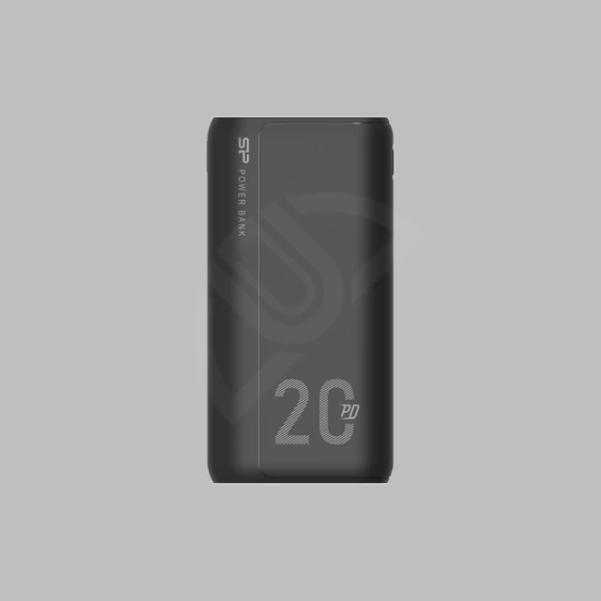Silicon Power QS15 Portable Power Bank (20,000mAh, Black)