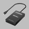 Caruba 2 az 1-ben kártyaolvasó XQD + SD USB-C csatlakozással