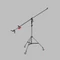 Manfrotto Superboom állvánnyal, fekete