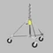 Avenger 150-1 Strato Safe crank up stand fékezhető kerékkel