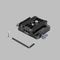 SmallRig Universal LWS Baseplate 3357 with Dual 15mm rod clamp