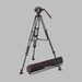Manfrotto 504x fluid videó fej alu ikerlábas állvánnyal, középterpesz