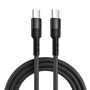 Kép 1/3 - Caruba USB-C to USB-C 60W Cable 1 Meter Black