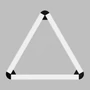 Kép 3/3 - Aputure INFINIBAR Triangle Flat Connector