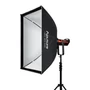 Kép 3/6 - Aputure Light Box 60x90 softbox 300D II-vel oldalnézetben