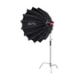 Kép 3/9 - Aputure Light Dome 150 softbox 600D Pro-val állványon hátulról