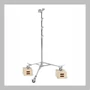 Kép 2/6 - A3043CS_overhead_stand_43_fekezheto_kerekekkel_box