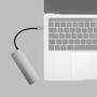 Kép 3/3 - Caruba Premium 5 az 1-ben Slim USB-C hub Asztroszürke