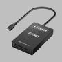 Kép 1/4 - Caruba 2 az 1-ben kártyaolvasó XQD + SD USB-C csatlakozással